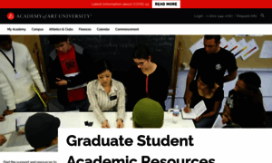 Gradstudents.academyart.edu thumbnail