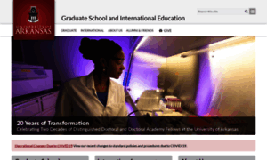 Graduate-and-international.uark.edu thumbnail