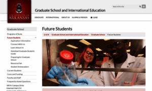 Graduate-recruitment.uark.edu thumbnail