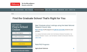 Graduate-schools.phds.org thumbnail