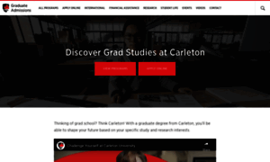 Graduate.carleton.ca thumbnail