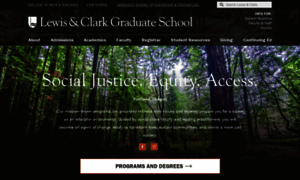 Graduate.lclark.edu thumbnail