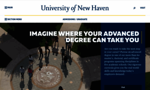 Graduate.newhaven.edu thumbnail