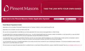 Graduatecareers.pinsentmasons.com thumbnail