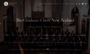 Graduatechoirnz.org thumbnail