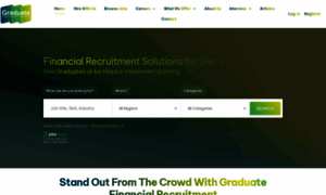 Graduatefinancialrecruitment.com thumbnail