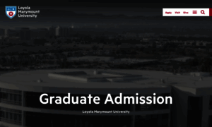 Graduatestudies.lmu.edu thumbnail