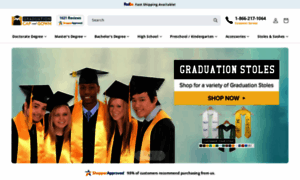 Graduationcapandgown.com thumbnail