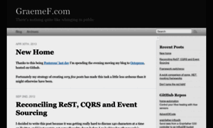 Graemef.com thumbnail