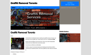 Graffitiremovaltoronto.ca thumbnail