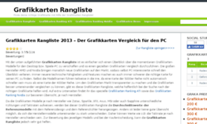 Grafikkarten-rangliste.net thumbnail