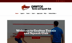 Graftontennisandsquash.com thumbnail