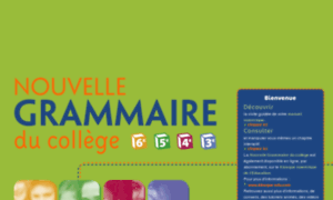 Grammaire-college.fr thumbnail