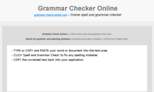 Grammar-check-online.com thumbnail