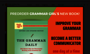 Grammar.quickanddirtytips.com thumbnail