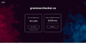 Grammarchecker.ca thumbnail