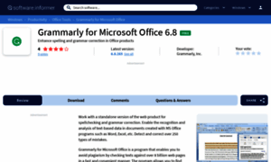 Grammarly-for-microsoft-office.software.informer.com thumbnail