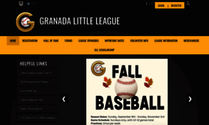 Granadalittleleague.com thumbnail