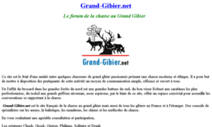 Grand-gibier.net thumbnail