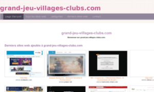 Grand-jeu-villages-clubs.com thumbnail