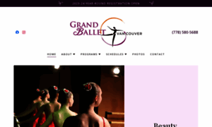 Grandballetvancouver.com thumbnail