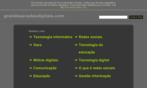 Grandesacadasdigitais.com thumbnail