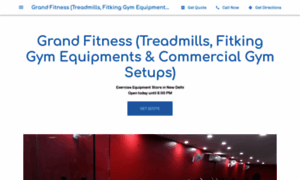 Grandfitnesstreadmillgymequipment.business.site thumbnail