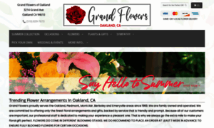 Grandflowersofoakland.com thumbnail