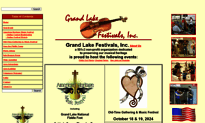 Grandlakefestivals.com thumbnail