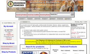 Grandmasremedies.com thumbnail