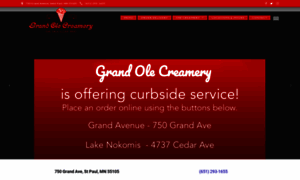 Grandolecreamery.com thumbnail