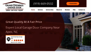 Grandopeningsgaragedoor.com thumbnail