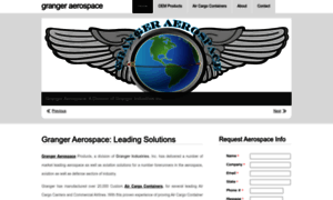 Grangeraerospace.com thumbnail