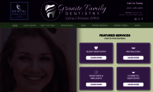 Granitefamilydentistry.com thumbnail