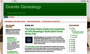 Granitegenealogy.blogspot.com thumbnail