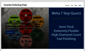 Granitepolishingpads.net thumbnail