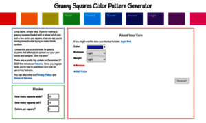 Granny-square-colors.com thumbnail