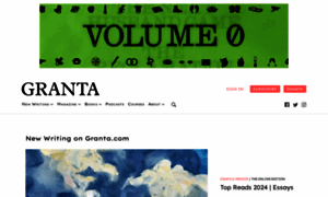 Granta.com thumbnail