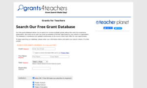 Grants4teachers.com thumbnail