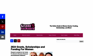 Grantsforwomen.org thumbnail