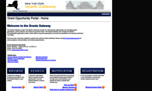 Grantsgateway.ny.gov thumbnail