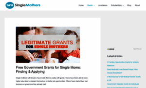 Grantssinglemothers.com thumbnail