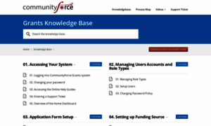 Grantsunitedsupport.communityforce.com thumbnail