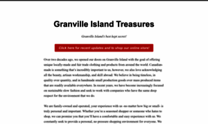 Granvilleislandtreasures.com thumbnail