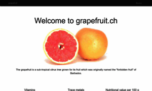 Grapefruit.ch thumbnail