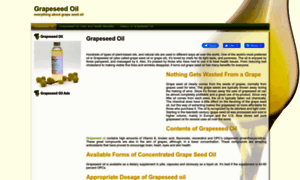 Grapeseed-oil.org thumbnail