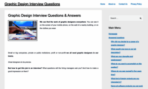 Graphicdesigninterviewquestions.com thumbnail