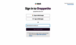 Grappetite.slack.com thumbnail