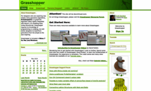 Grasshopper3d.com thumbnail