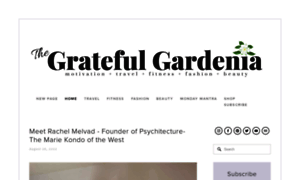 Gratefulgardenia.com thumbnail